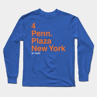 New York Knicks Basketball Arena Long Sleeve T-Shirt